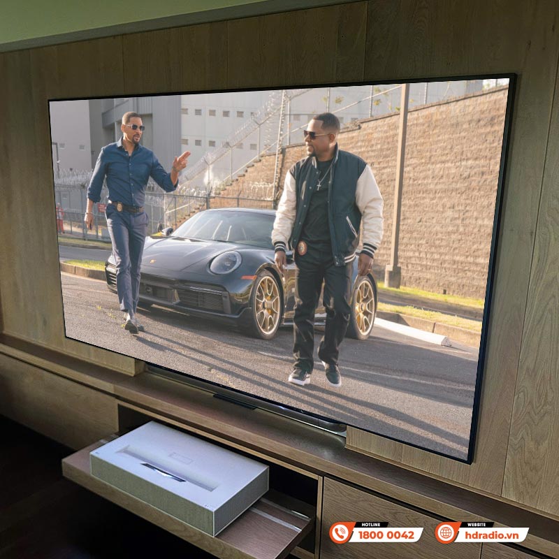 Máy Chiếu 4K Siêu Gần LG HU915QE, 3700 ANSI Lumens, 4K UHD (3840 x 2160) 90-120 inch, HDMI, USB, Wifi, Bluetooth, Airplay 2-25