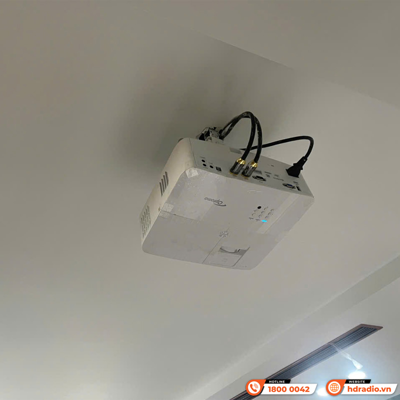 Lắp đặt hệ thống trình chiếu chất lượng cho anh Khoa