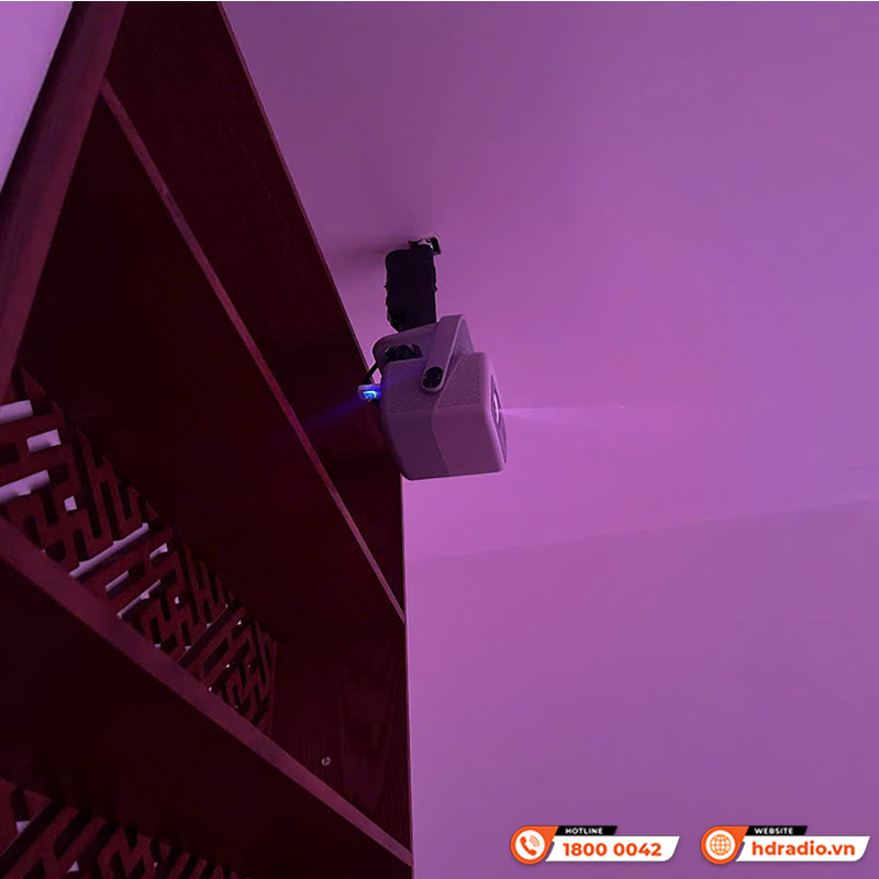 Lắp đặt Hệ thống trình chiếu chất lượng chỉ hơn 25 triệu đồng cho anh Minh