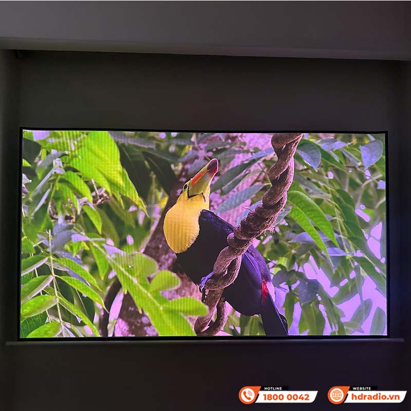 Lắp đặt Hệ thống trình chiếu chất lượng chỉ hơn 25 triệu đồng cho anh Minh