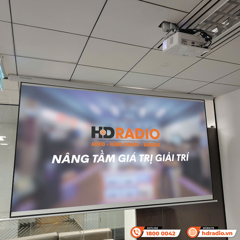 Lắp đặt Hệ thống trình chiếu cho Công Ty Tnhh Thương Mại Xây Dựng Đỉnh Việt