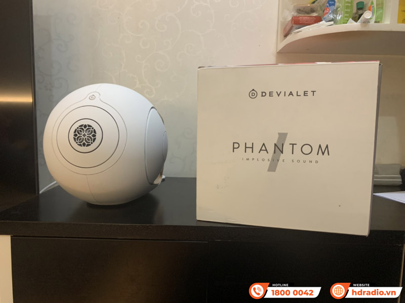 Lắp đặt loa Devialet Phantom I 108dB cho anh Phước