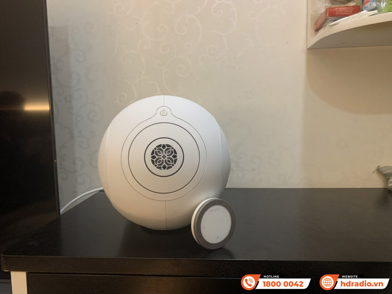 Lắp đặt loa Devialet Phantom I 108dB cho anh Phước