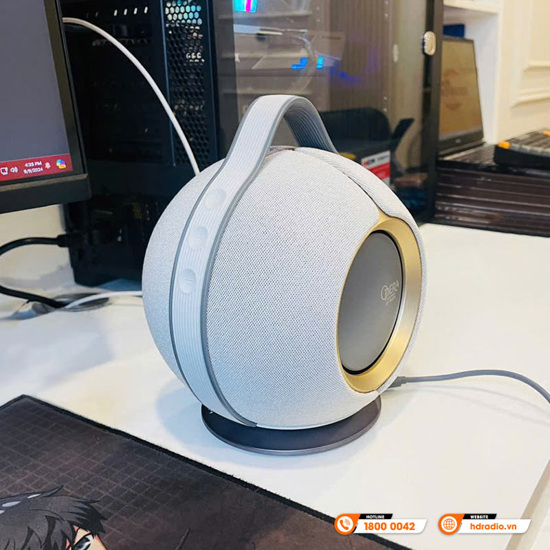 Loa Devialet Mania Opera de Paris (Bản đặc biệt mạ vàng) Pin 10 giờ, Công suất 176W, Bluetooth 5.0, Wifi, Chống Nước IPX4, Kèm Dock Sạc-5