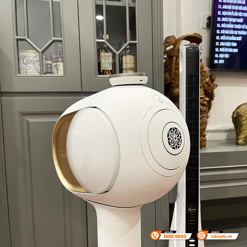 Lắp đặt Loa DEVIALET Phantom I 108DB Opera De Paris cao cấp cho anh Quyết