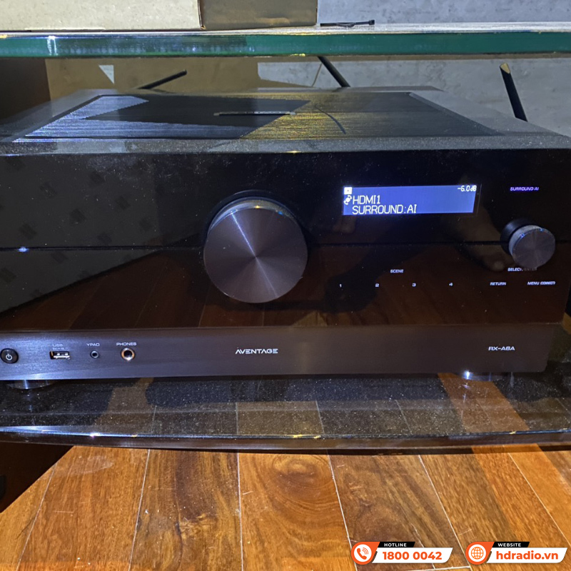 Amply Yamaha RX-A6A, 8K, 9.2 Kênh, 150W/CH, Bluetooth-3