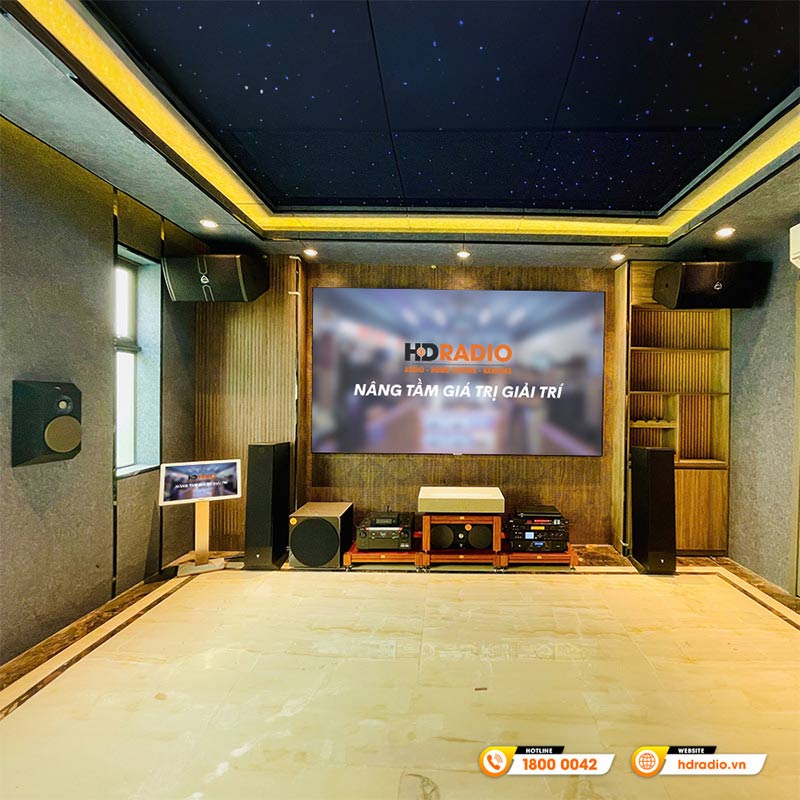 Lắp đặt Phòng giải trí tổng hợp cao cấp cho chị Hải 