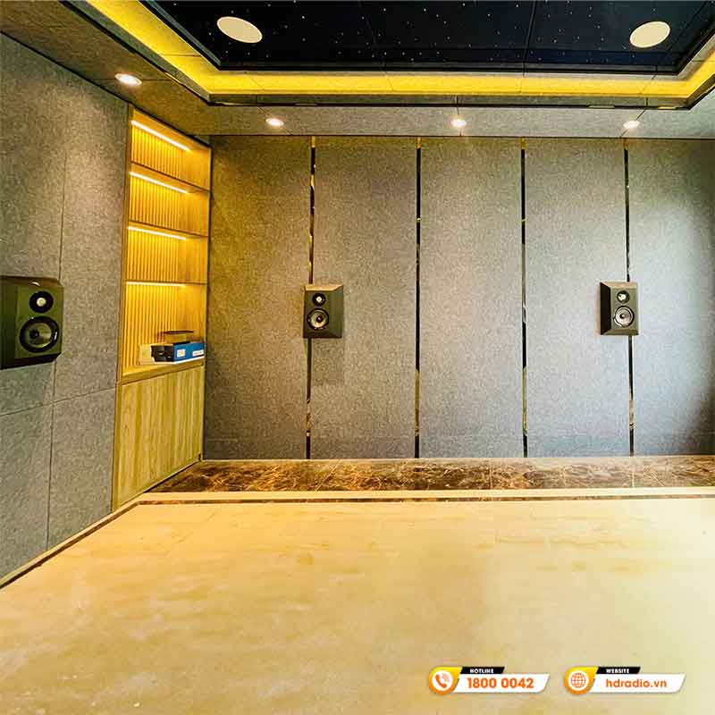 Lắp đặt Phòng giải trí tổng hợp cao cấp cho chị Hải 