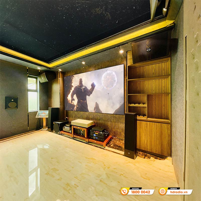 Lắp đặt Phòng giải trí tổng hợp cao cấp cho chị Hải 