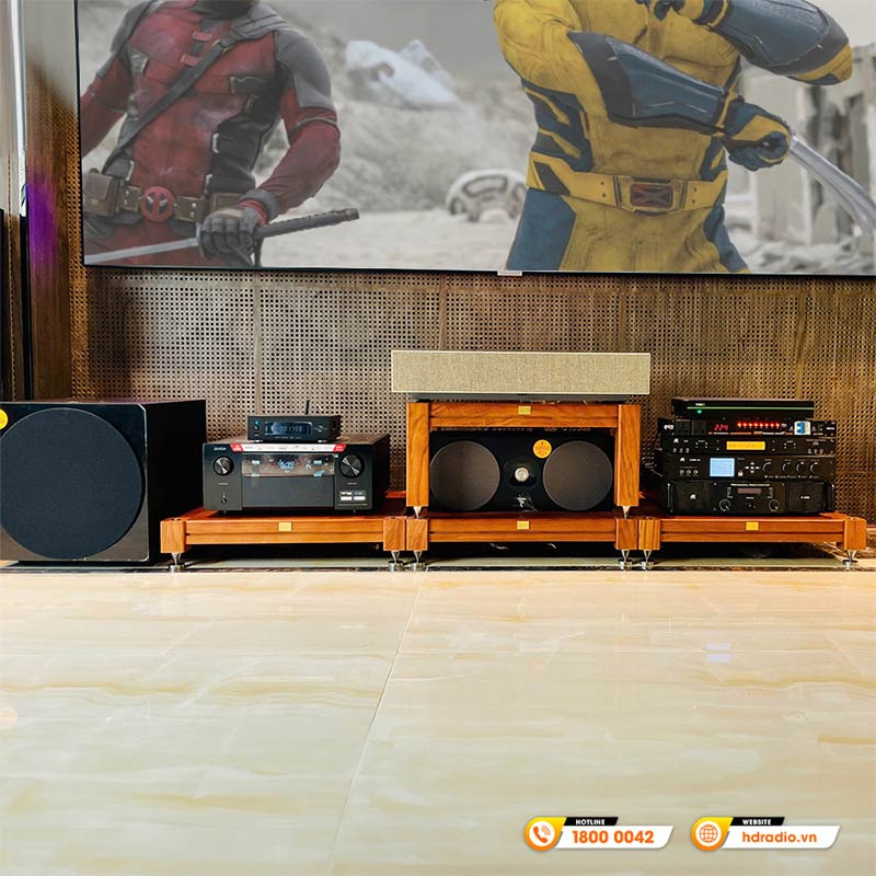 Lắp đặt Phòng giải trí tổng hợp cao cấp cho chị Hải 