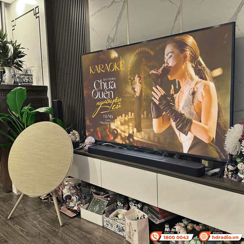 Lắp đặt thành công Loa B&O Beosound A9 MK5 trị giá hơn 111 triệu đồng cho anh Dũng