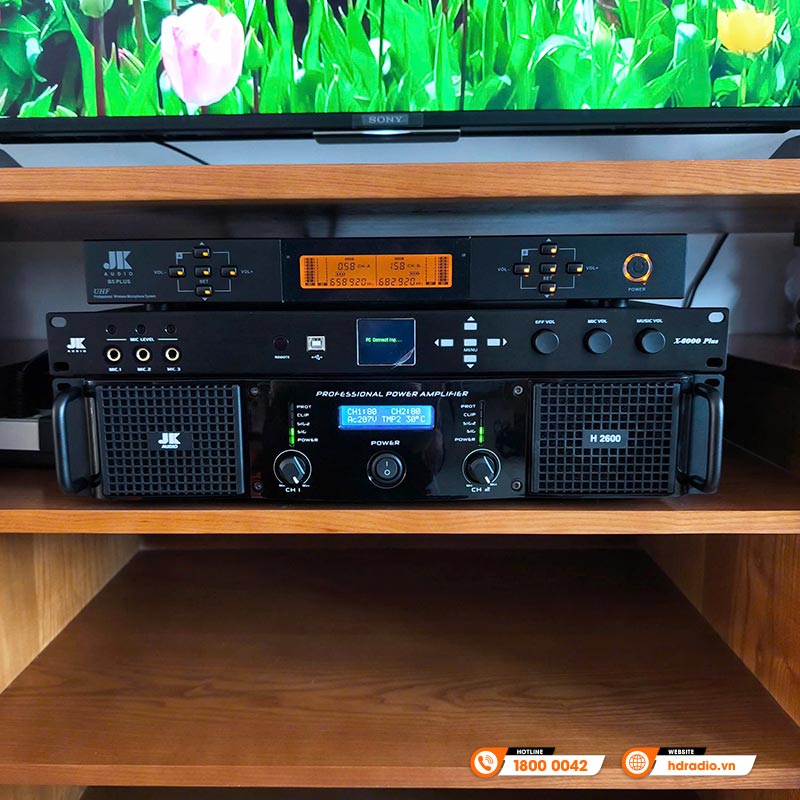 Lắp đặt ​​Dàn karaoke Bose KHD64 Cao Cấp cho anh Hưng