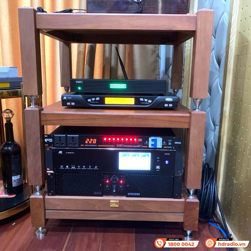 Lắp dàn karaoke cao cấp gia hơn 181 triệu cho anh Thanh