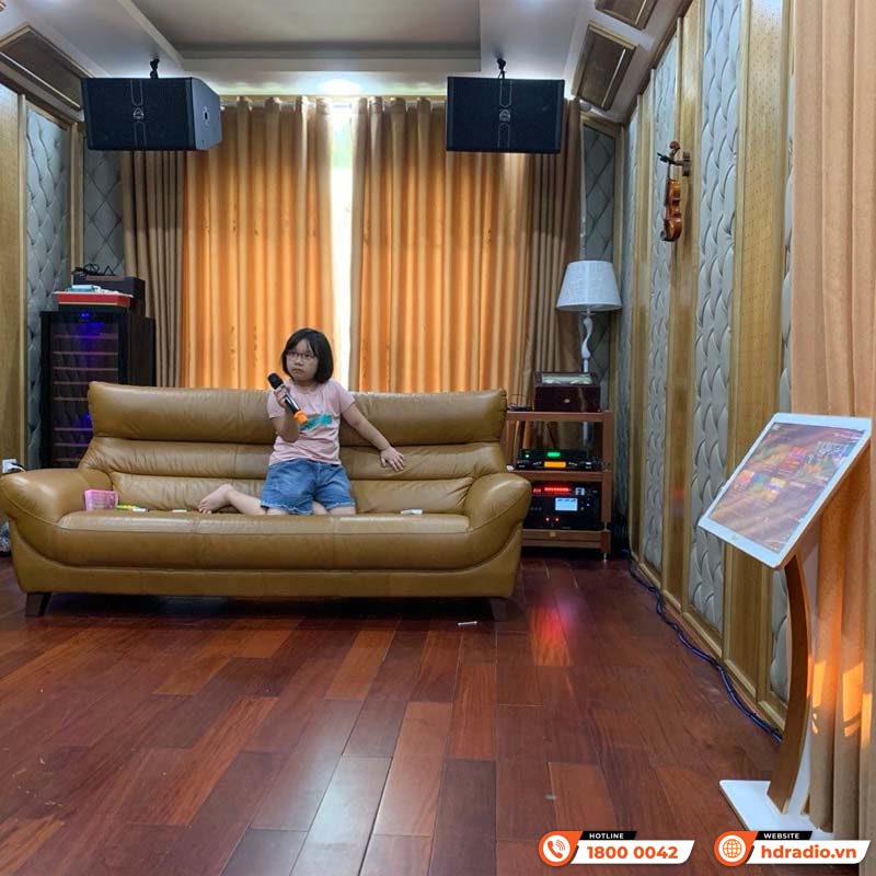 Lắp dàn karaoke cao cấp gia hơn 181 triệu cho anh Thanh