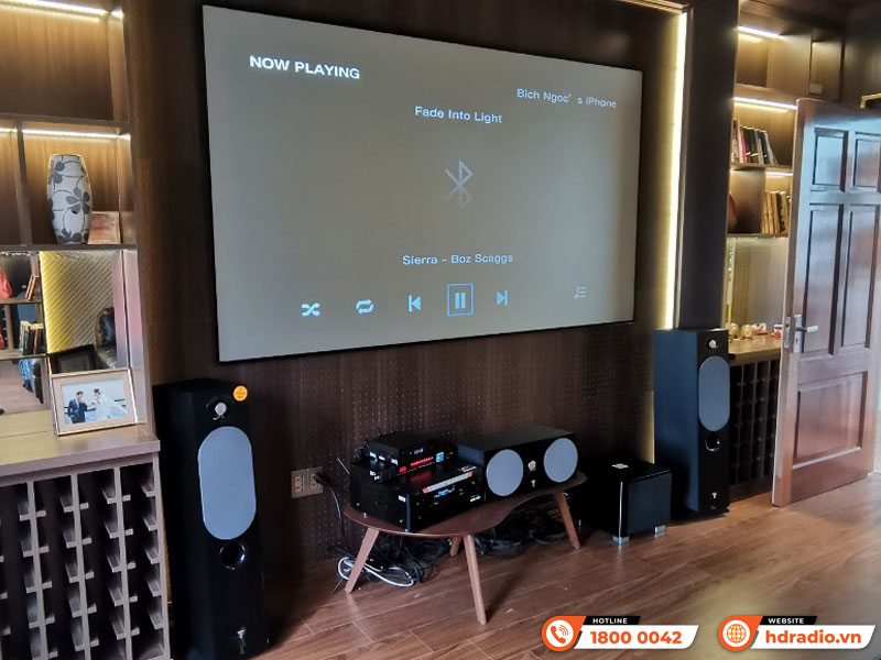 Lắp hệ thống trình chiếu cao cấp hơn 220 triệu cho chị Bích ở Quận Long Biên, Hà Nội Lắp hệ thống trình chiếu cao cấp hơn 220 triệu cho chị Bích ở Quận Long Biên, Hà Nội