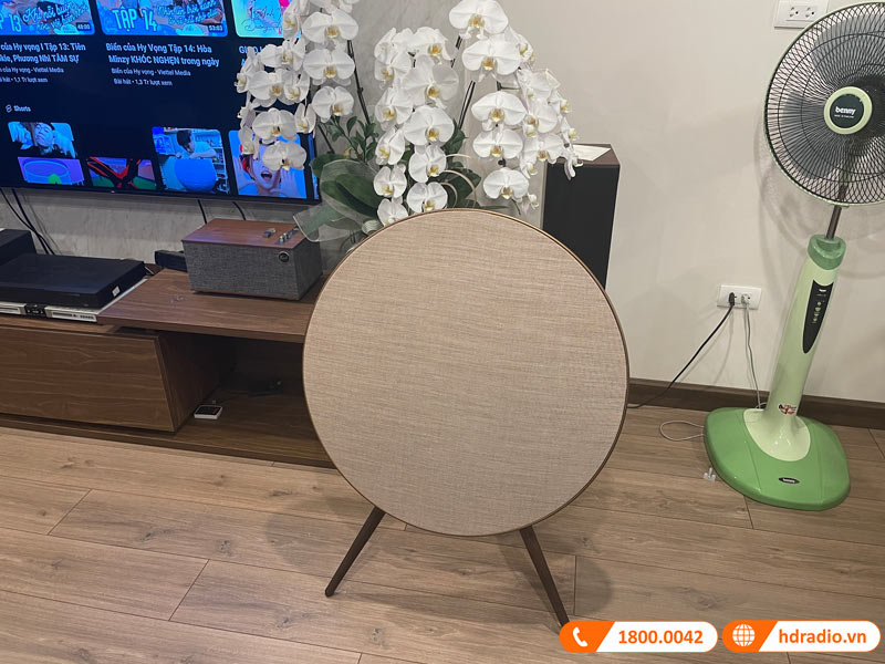 Lắp loa B&O BeoPlay A9 MK4 SE hơn 121tr cho chị Bích