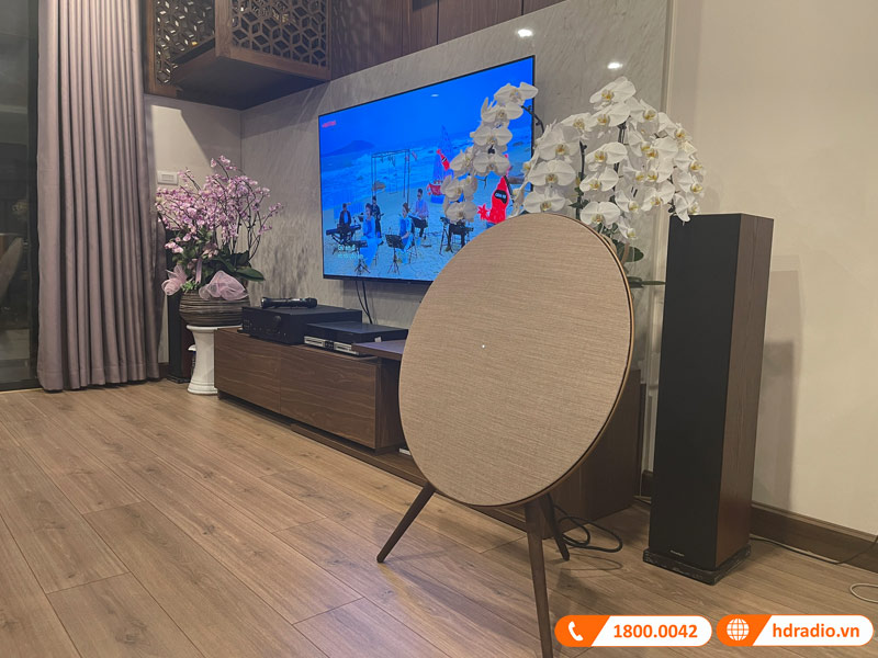 Lắp loa B&O BeoPlay A9 MK4 SE hơn 121tr cho chị Bích