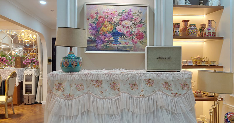 Chiêm ngưỡng Loa Marshall Woburn 3 Cực Đẹp Cho Phòng Khách Của Chị Hằng Ở Quận Thanh Xuân, Hà Nội