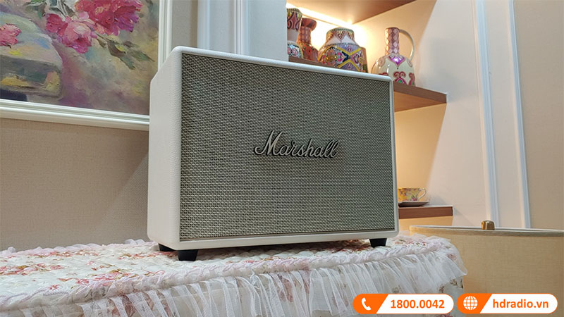 anh thuc te cong trinh lap dat loa Marshall Woburn 3 tri gia hon 14 trieu dong cua chi Hang