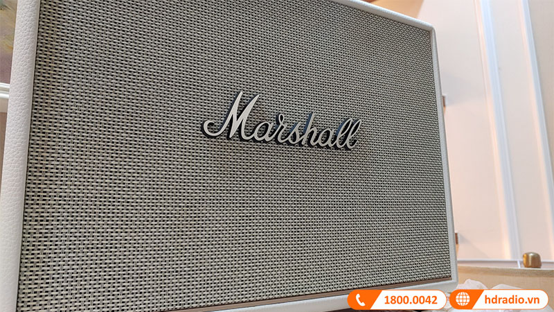 anh thuc te cong trinh lap dat loa Marshall Woburn 3 của chi Hang