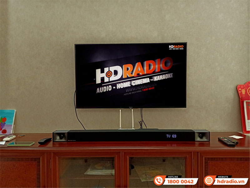 Lắp Bộ Loa Soundbar Klipsch Cinema 800 cho anh Đương Lắp Bộ Loa Soundbar Klipsch Cinema 800 cho anh Đương