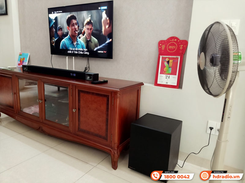 Lắp Bộ Loa Soundbar Klipsch Cinema 800 cho anh Đương Lắp Bộ Loa Soundbar Klipsch Cinema 800 cho anh Đương