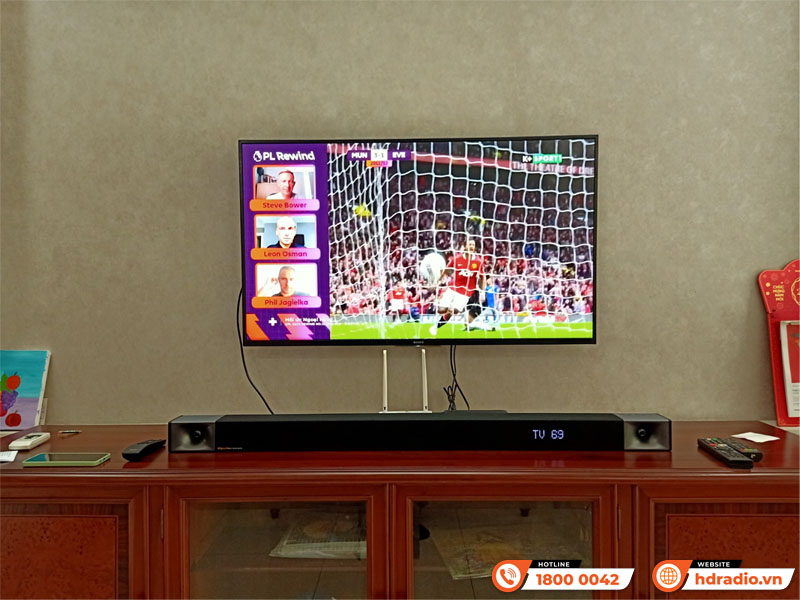 Lắp Bộ Loa Soundbar Klipsch Cinema 800 cho anh Đương Lắp Bộ Loa Soundbar Klipsch Cinema 800 cho anh Đương