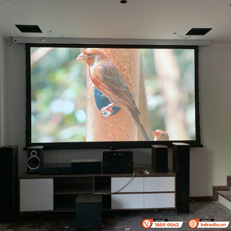 Lắp đặt máy Chiếu 4K Viewsonic PX701-4K cho anh Bình Lắp đặt máy Chiếu 4K Viewsonic PX701-4K cho anh Bình