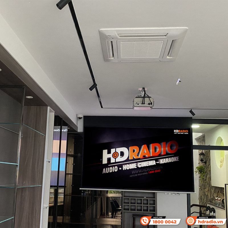 Lắp máy chiếu ViewSonic X11-4KP gần 45tr cho anh Giang Lắp máy chiếu ViewSonic X11-4KP gần 45tr cho anh Giang