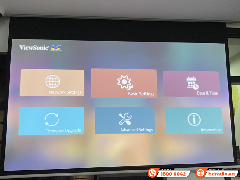 Lắp máy chiếu ViewSonic X11-4KP gần 45tr cho anh Giang Lắp máy chiếu ViewSonic X11-4KP gần 45tr cho anh Giang