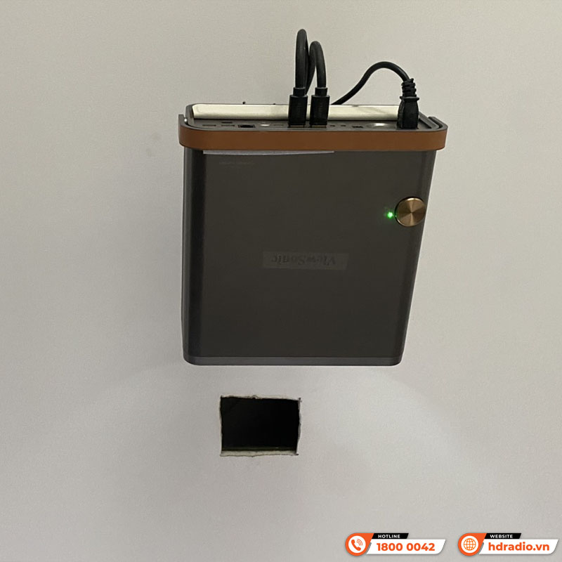 Lắp máy chiếu ViewSonic X11-4KP gần 45tr cho anh Giang Lắp máy chiếu ViewSonic X11-4KP gần 45tr cho anh Giang