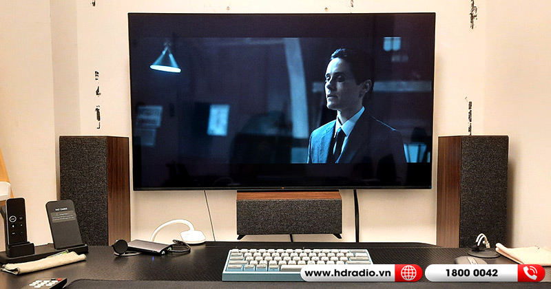 Lắp bộ âm thanh xem phim 5.1 hay cho anh Lộc ở Quận 2 (JAMO S809 HCS + Marantz NR1609 + Yamaha NS SW300)