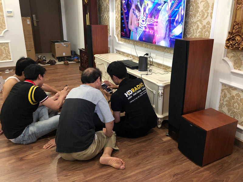 hướng dẫn sử dụng dàn nghe nhạc 