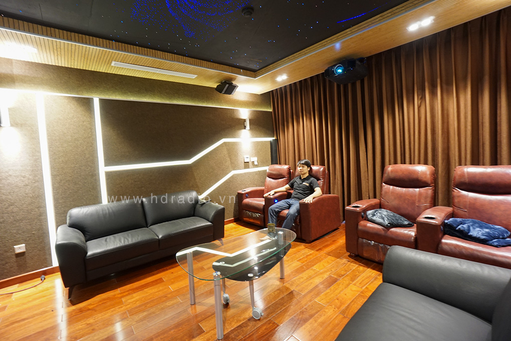 công trình phòng phim, phòng karaoke