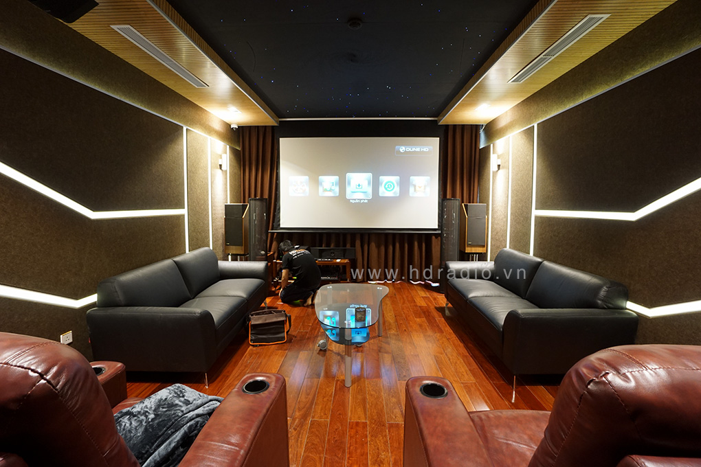 công trình phòng phim, phòng karaoke