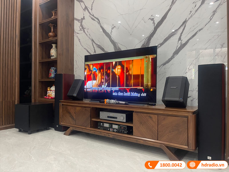 Dàn Nghe Nhạc và Hát Karaoke JBL NK17 (JBL Studio 680 + Cambridge CXA61 + Micro + Vang Số)-7