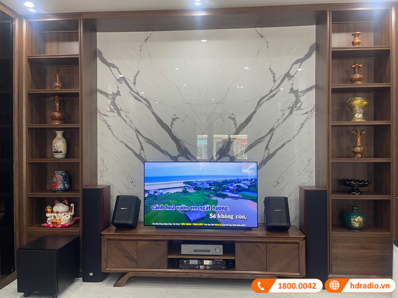 Nâng cấp dàn NK17 kết hợp bose s1 pro, wharfedale sw12