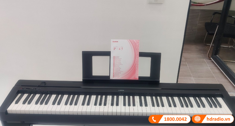 Bàn giao đàn Piano Yamaha P45 giá hơn 12tr cho chị Ngọc