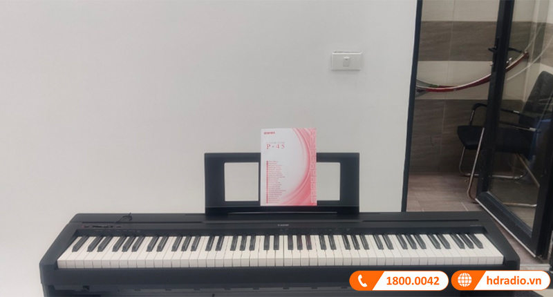 Bàn giao đàn Piano Yamaha P45 giá hơn 12tr cho chị Ngọc