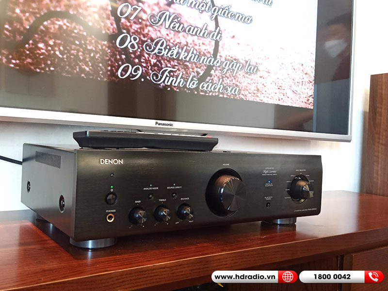 Ampli Denon PMA-600NE va dieu khien tu xa