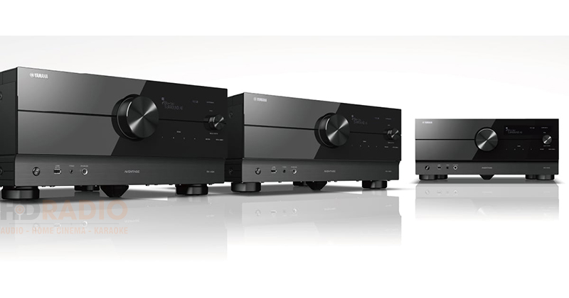 YAMAHA giới thiệu bộ 3 Amply xem phim mới nhất hỗ trợ 8K - AVENTAGE