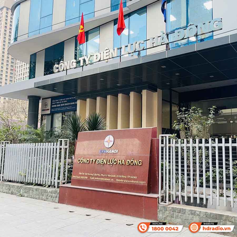 Lắp bổ sung Loa JBL Ki512 và Setup lại hệ thống âm thanh hội trường tại Công Ty Điện Lực Hà Đông