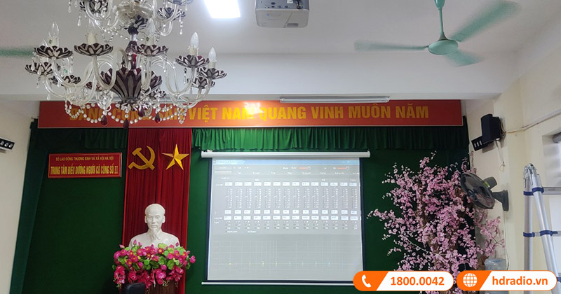 Lắp Hệ Thống Trình Chiếu Phòng Họp Chất Lượng Cho Trung Tâm Điều Dưỡng Người Có Công Số II ở Hà Đông, Hà Nội (Viewsonic PA503SB)
