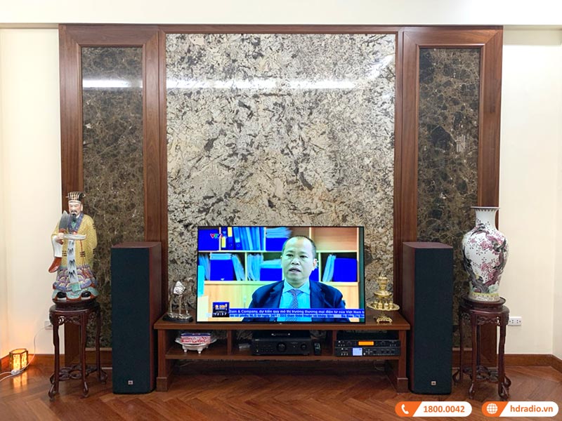 Lắp dàn nghe nhạc và hát karaoke cho chú Vinh ở Đống Đa, Hà Nội