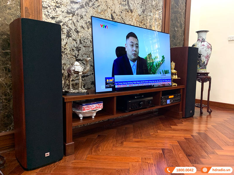 Lắp dàn nghe nhạc và hát karaoke cho chú Vinh ở Đống Đa, Hà Nội