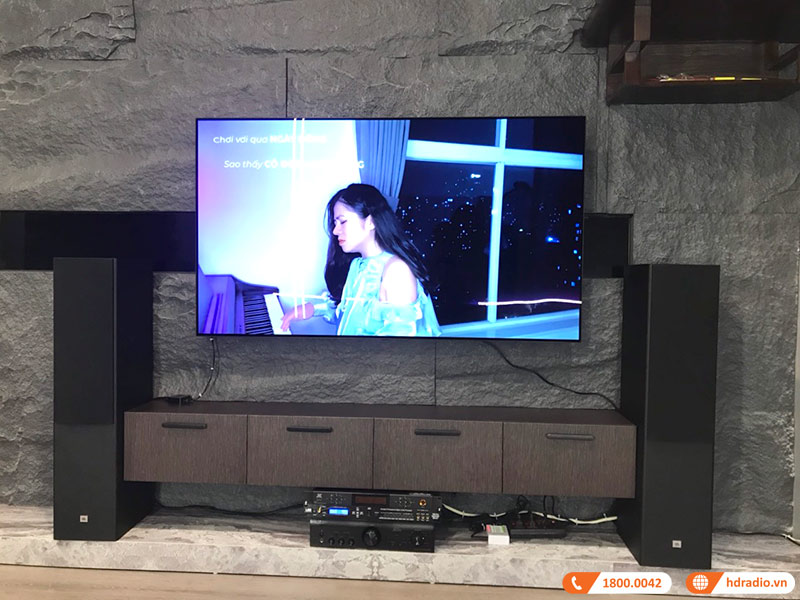 Lắp dàn nghe nhạc và hát karaoke cho anh Vinh ở Nguyễn Trãi, Hà Nội