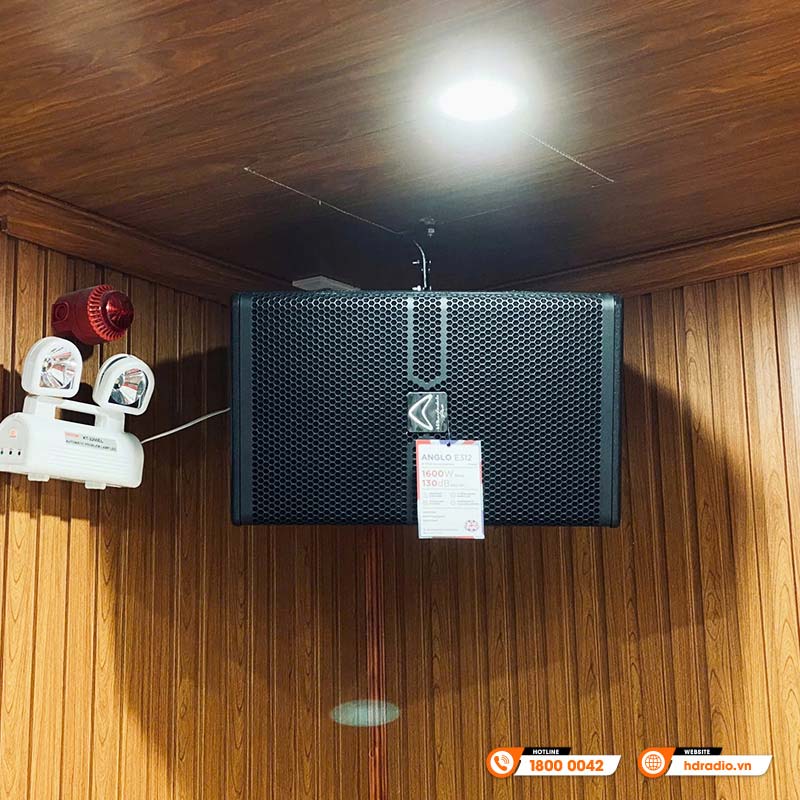 Lắp đặt hệ thống âm thanh biểu diễn karaoke cao cấp cho phòng giải trí của anh Hùng
