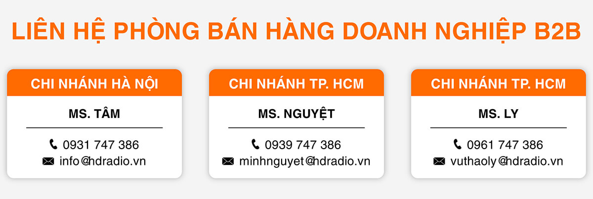 Chính Sách HDRADIO Dành Cho Khách Hàng Doanh Nghiệp Chính Sách HDRADIO Dành Cho Khách Hàng Doanh Nghiệp