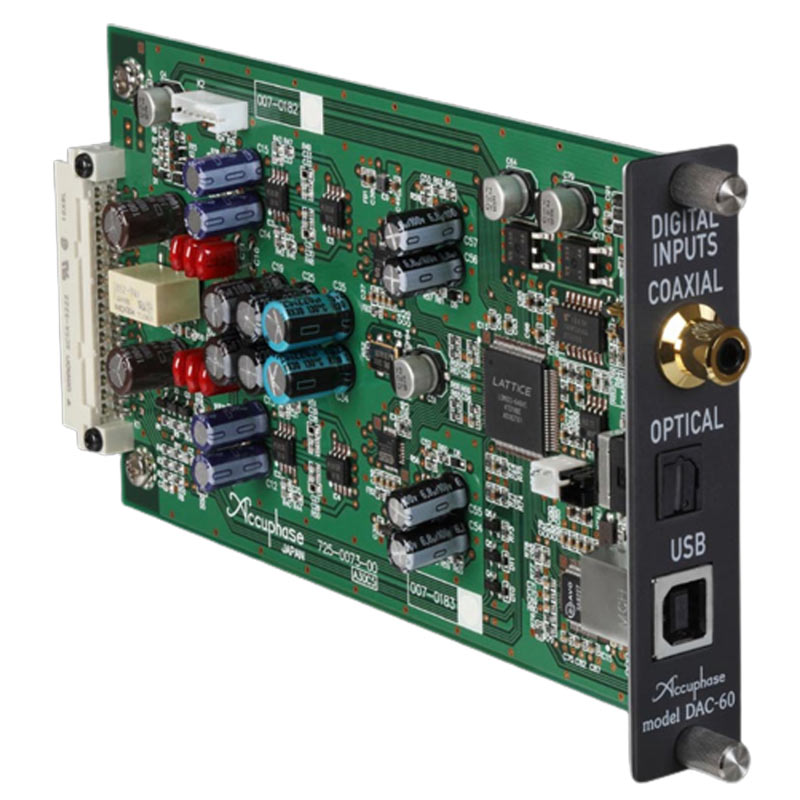 Bộ DAC rời Accuphase DAC-60, Chip ES9016K2M, OPTICAL, COAXIAL, USB
