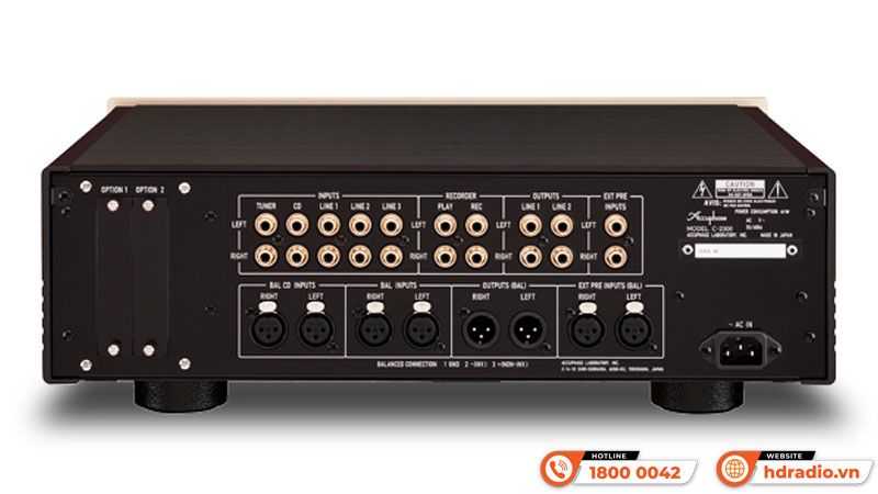 Kết nối Pre Amply Accuphase C-2300